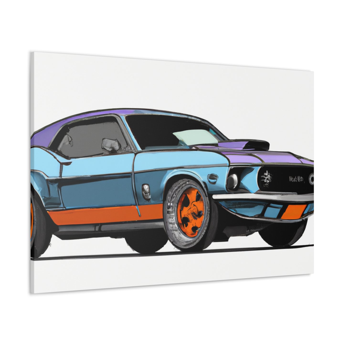 Livin' Wild - Automobile - Canvas