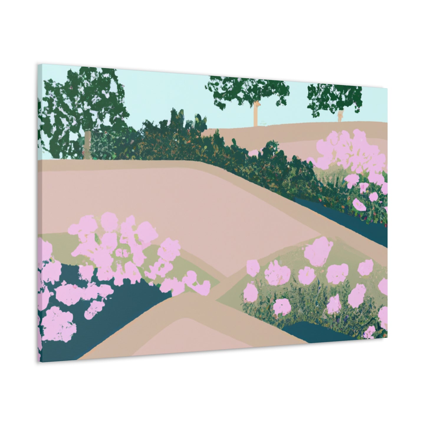 Floral Fantasy - Landscape - Canvas