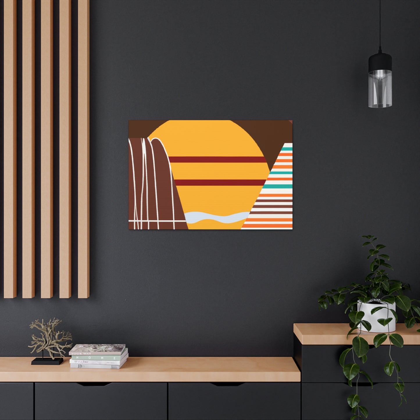Peru- Midcentury Canvas