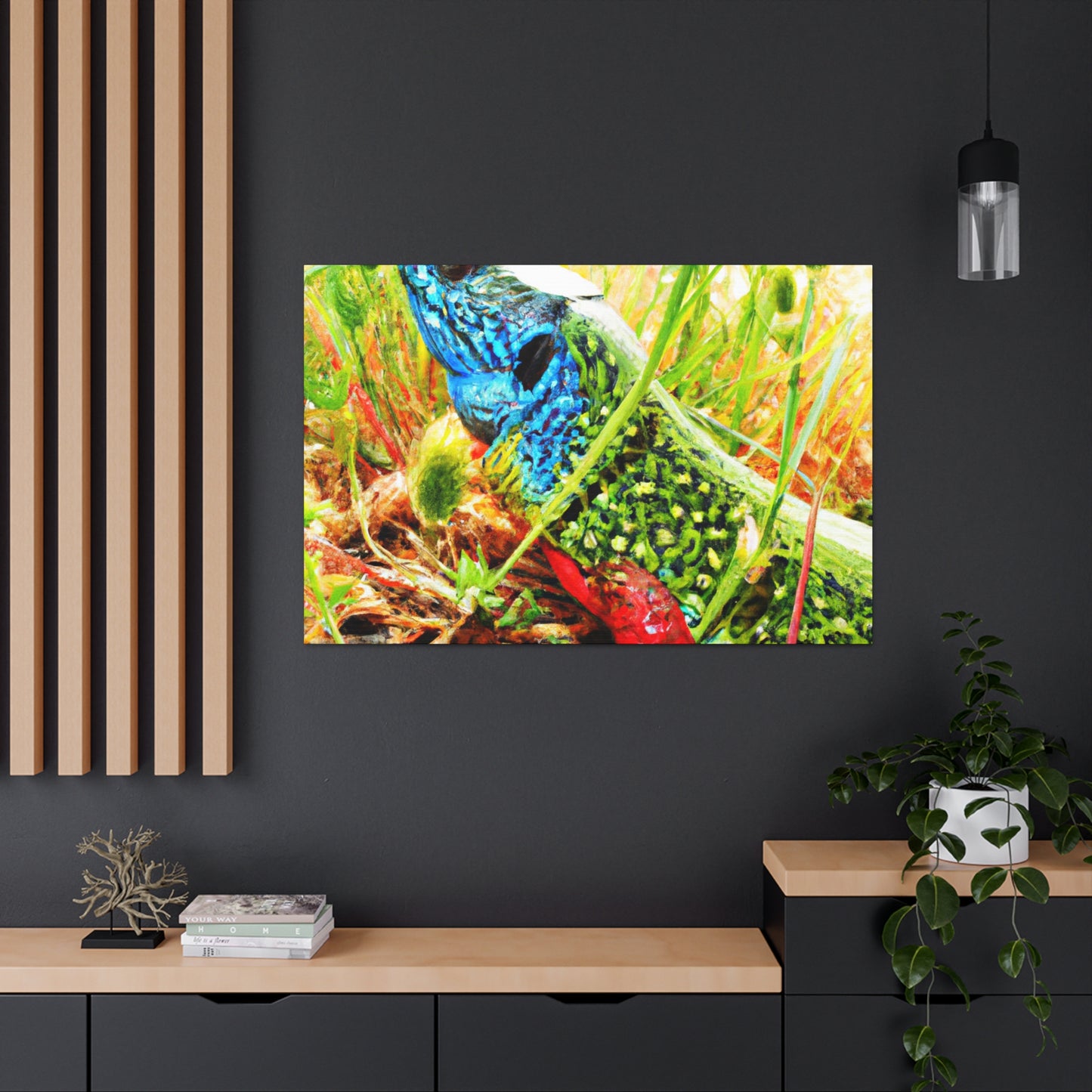 Lizard - Wildlife Canvas