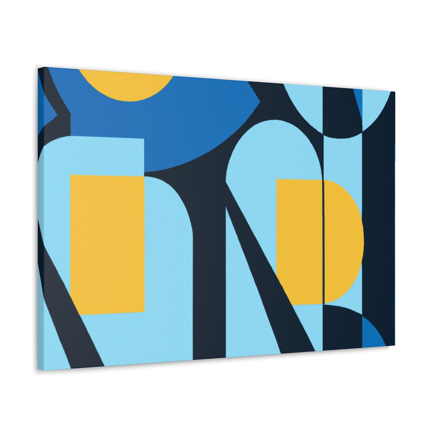 Abstract Pause - Midcentury - Canvas
