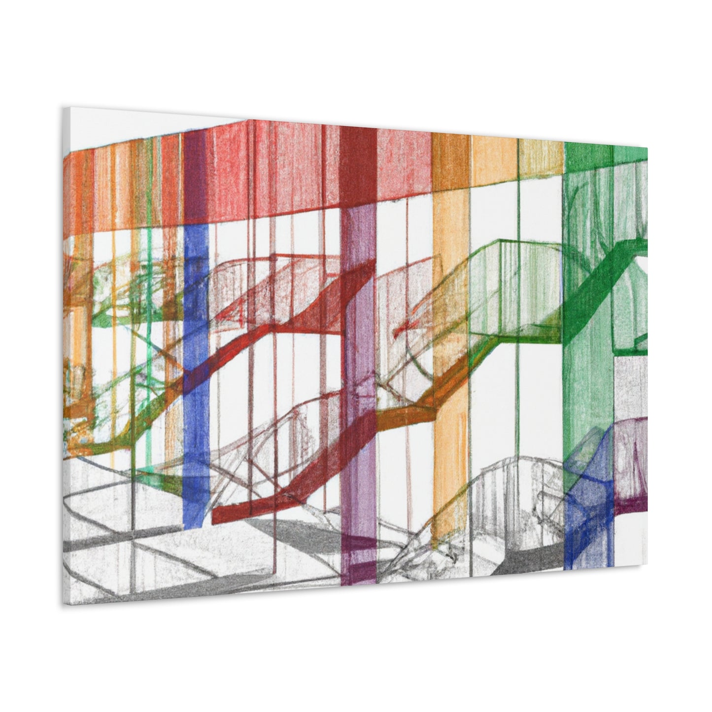 Claude Audouin - Canvas - Architectural