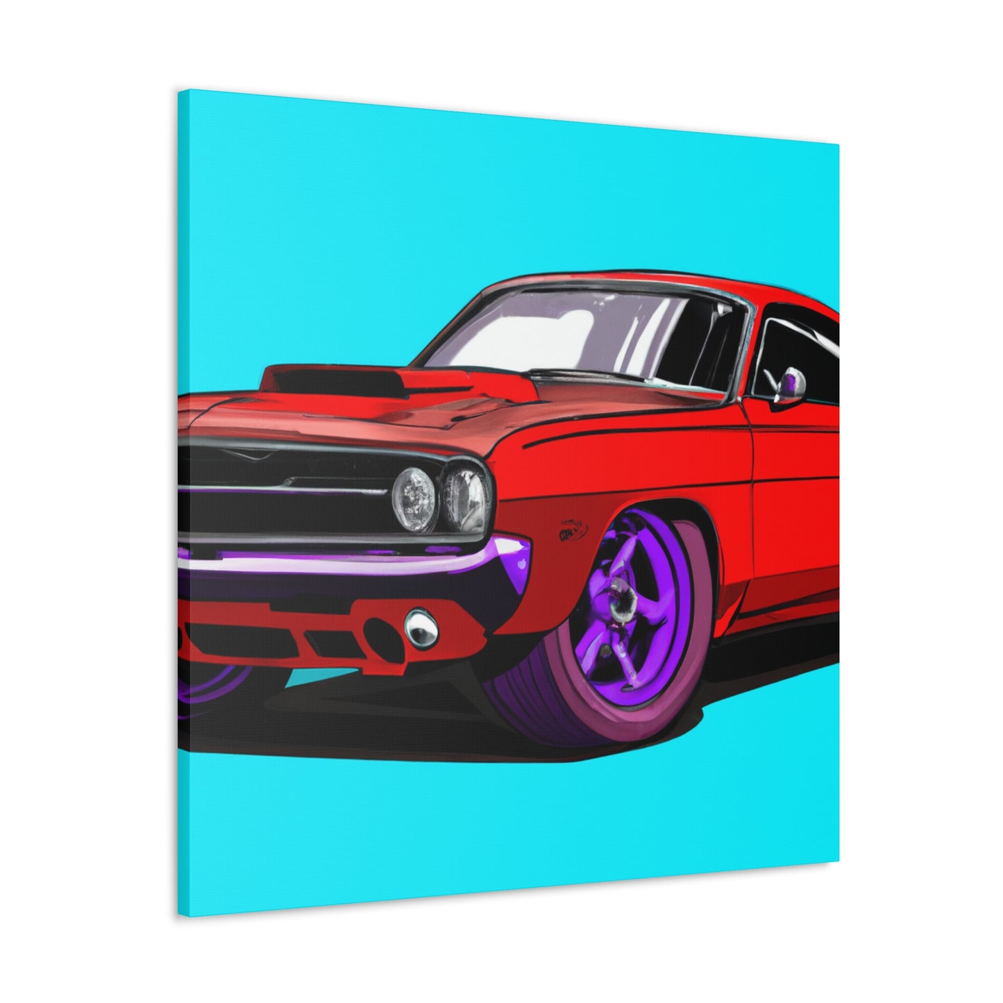Rattlesnake Roadster - Automobile - Canvas