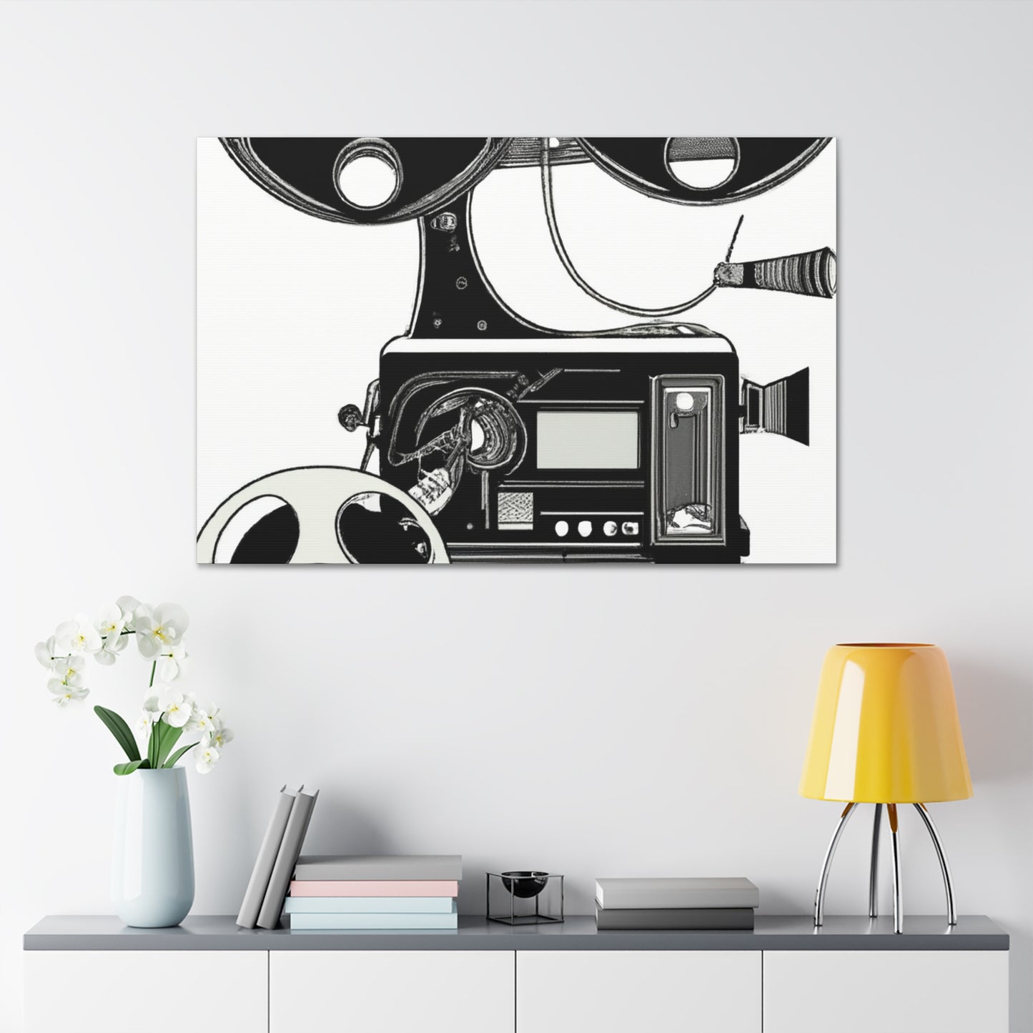 "Chevrolet Showtime" - Retro Film Canvas