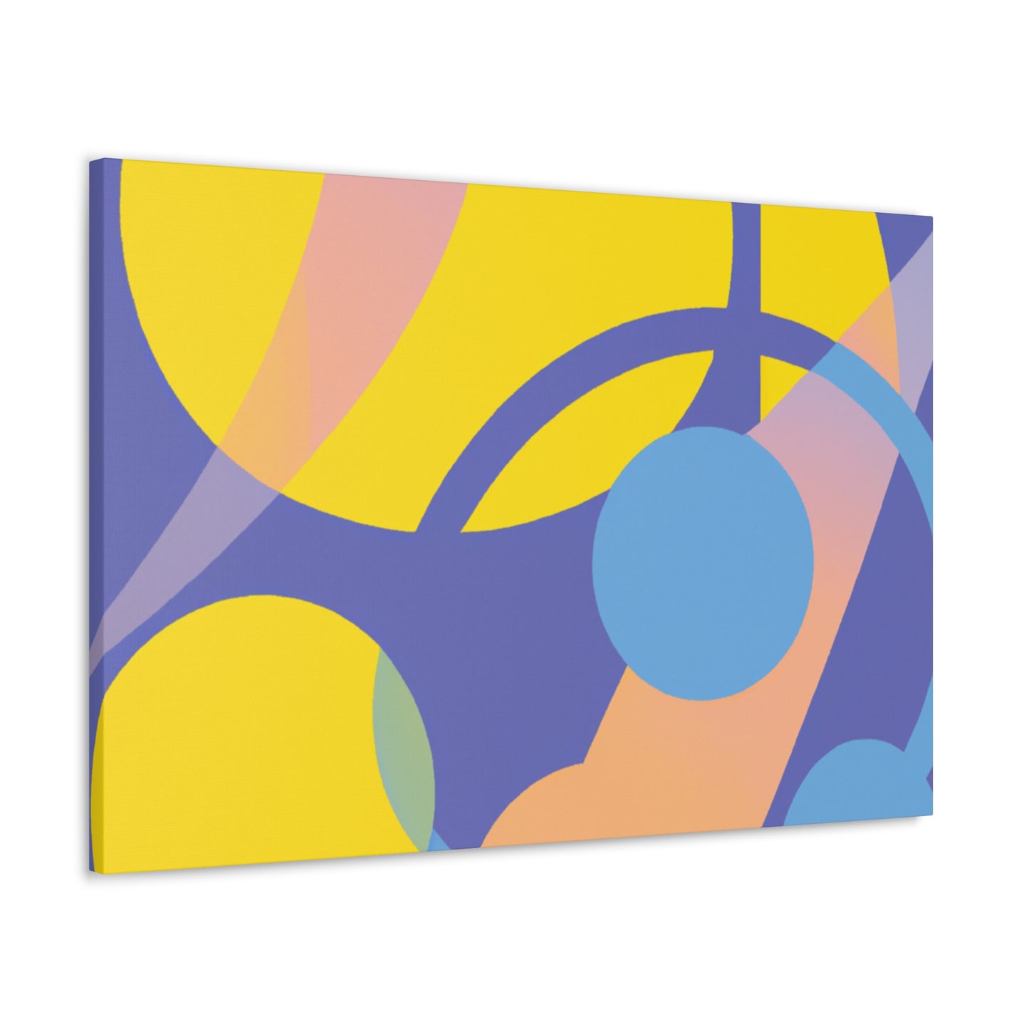 Geometric Escape - Midcentury - Canvas