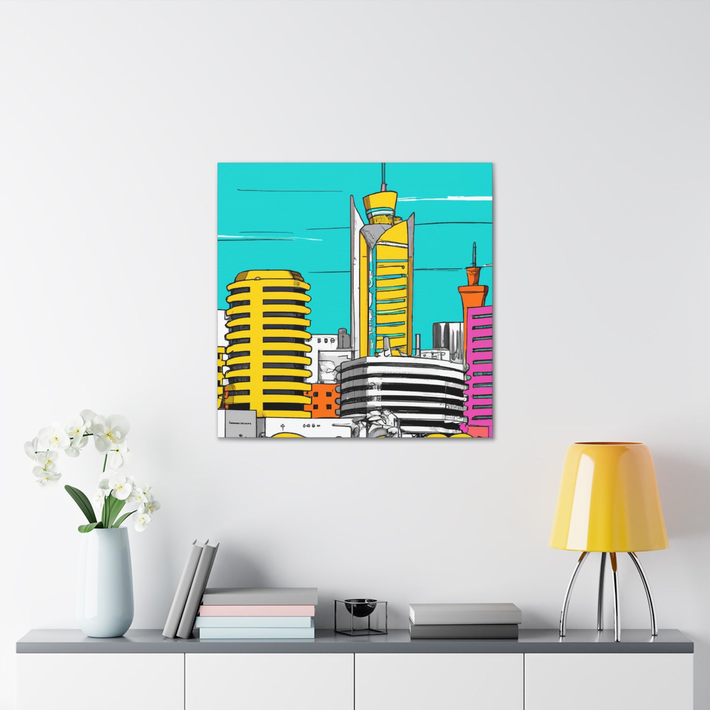 Mouzaffar - Middle East - Canvas