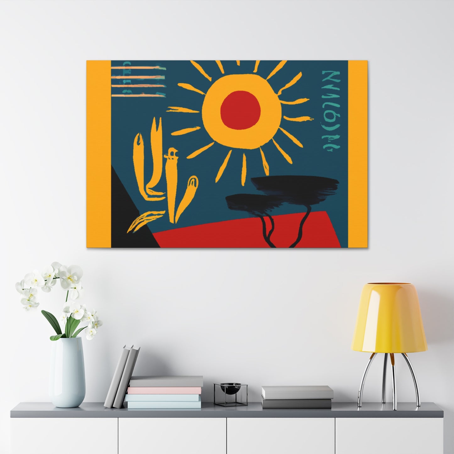 Sandyfeather - Midcentury Canvas