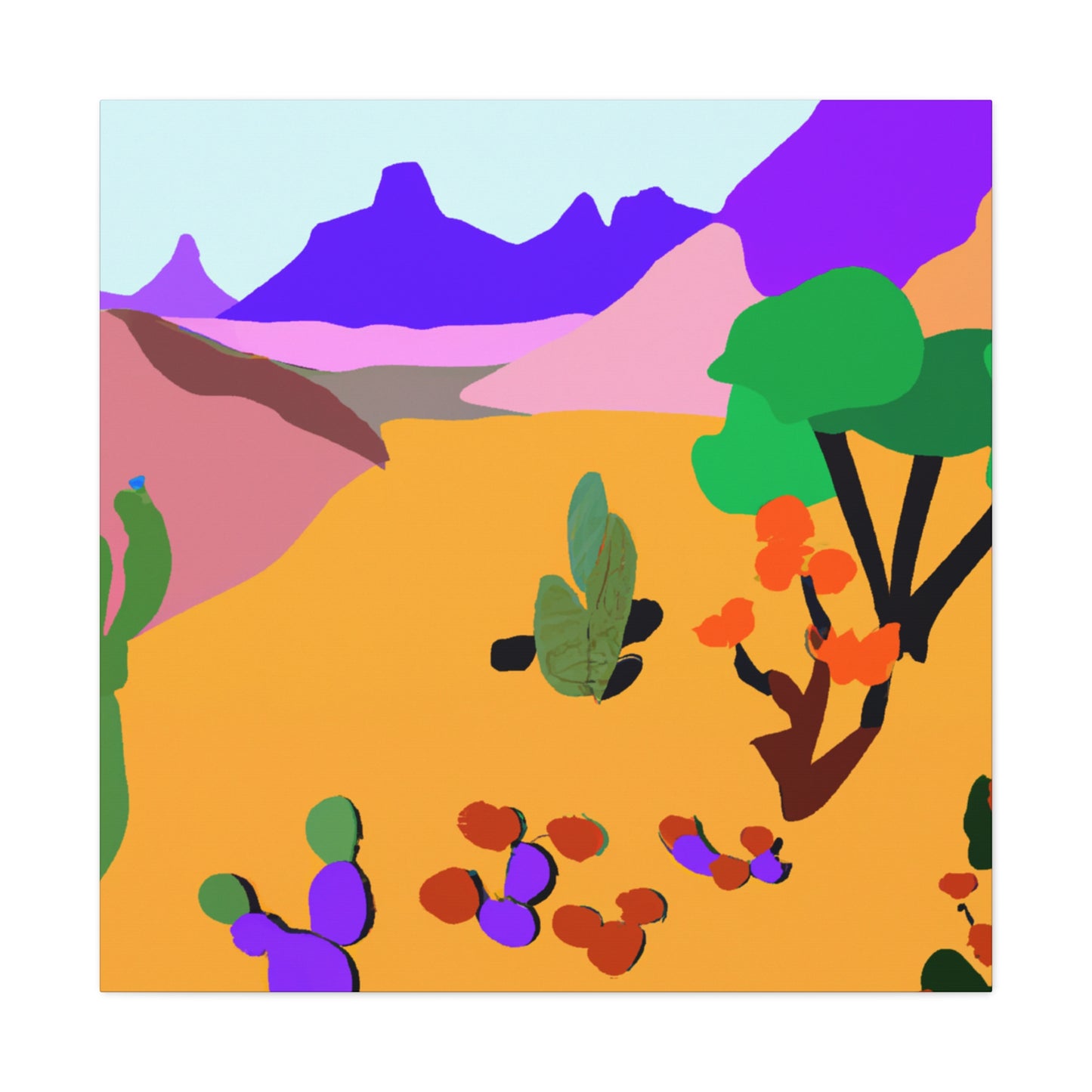 Dune Palms - Landscape - Canvas