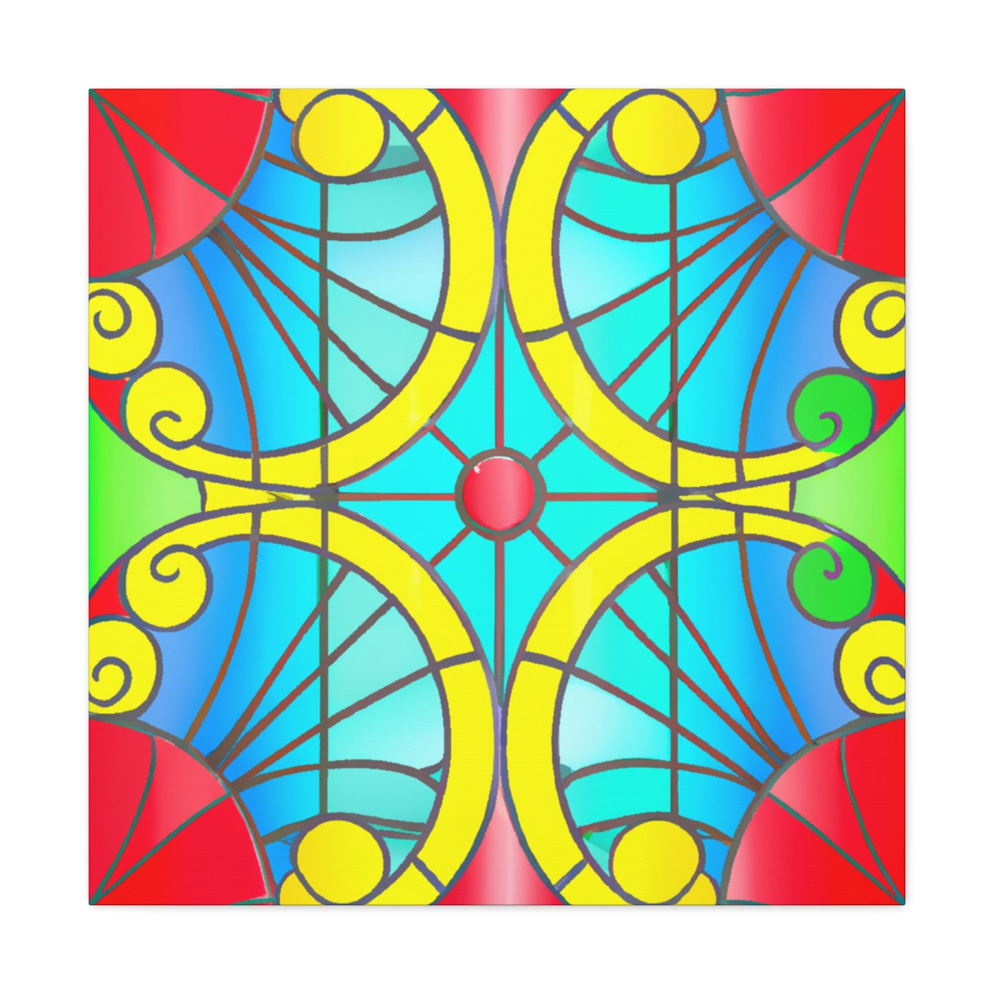 Circular Tile - Glass Canvas