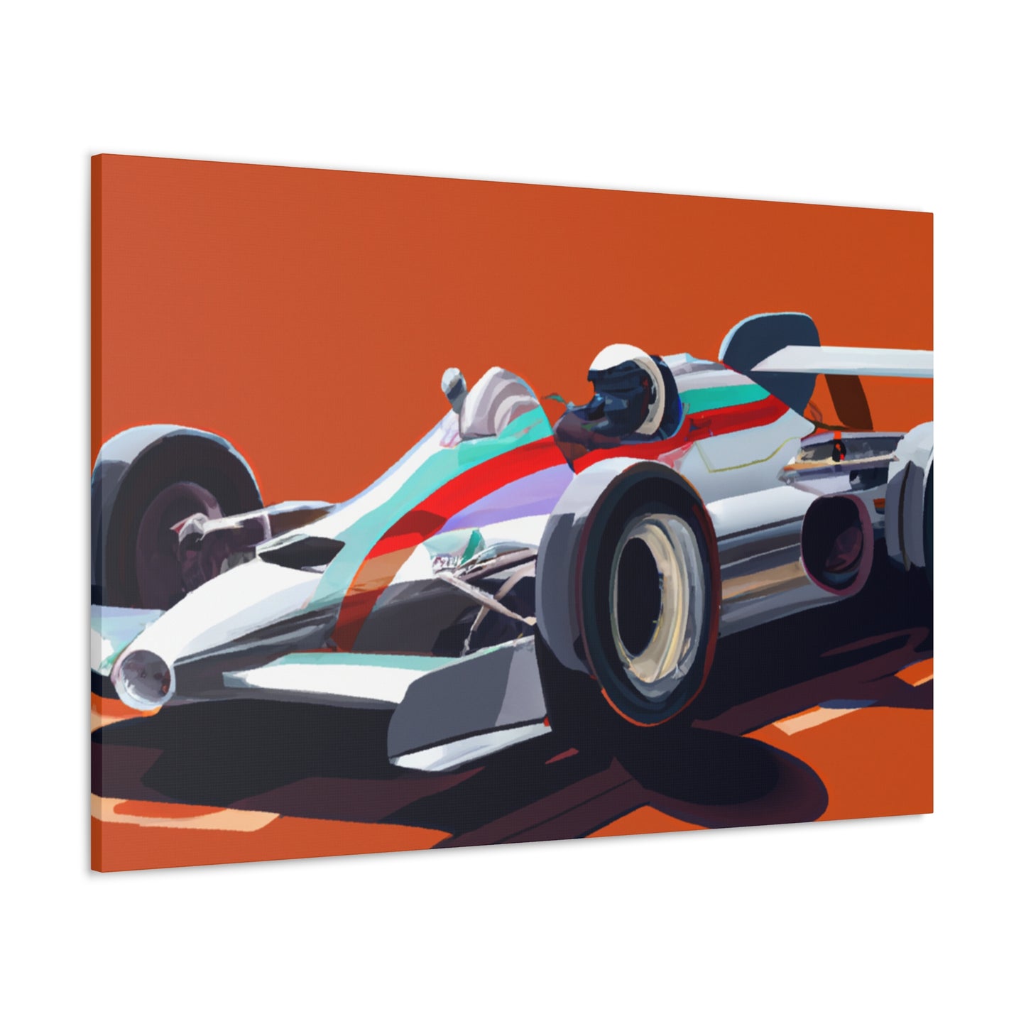 'Hotrod Harrier' - Automobile. - Canvas
