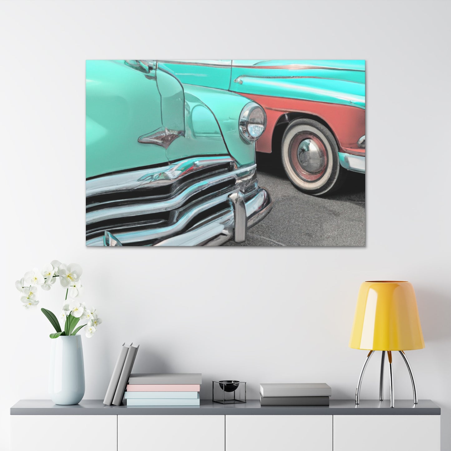 Ole Days - Automobile Canvas