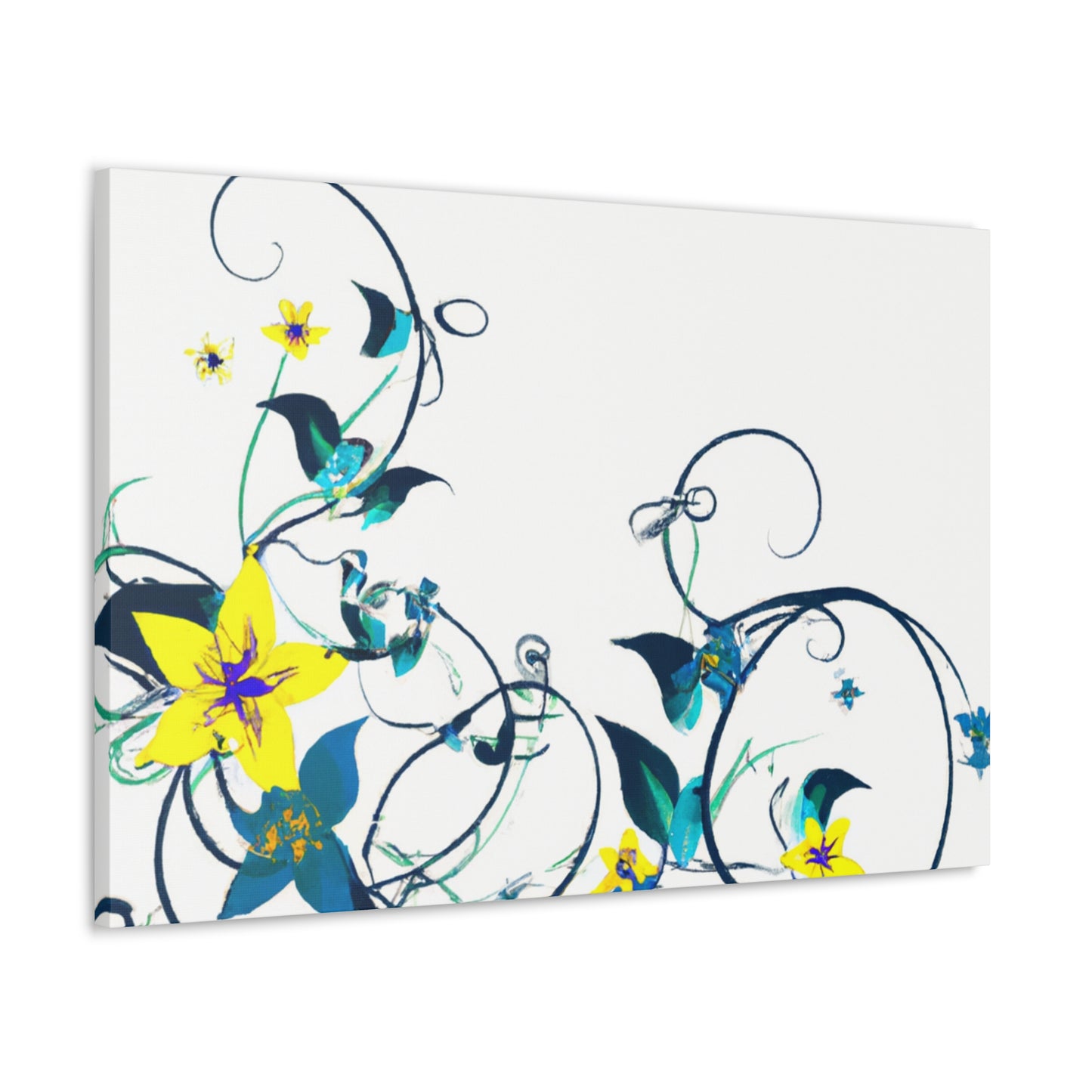 Blossom Brilliance - Floral - Canvas
