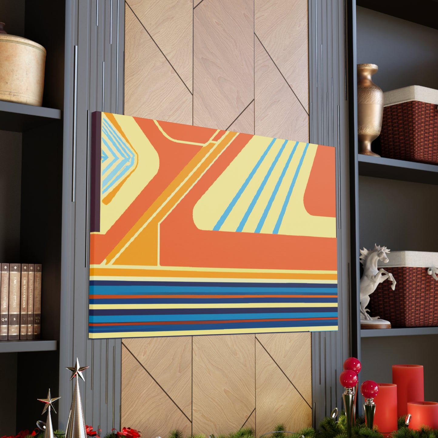 Brilliant! - Midcentury Canvas