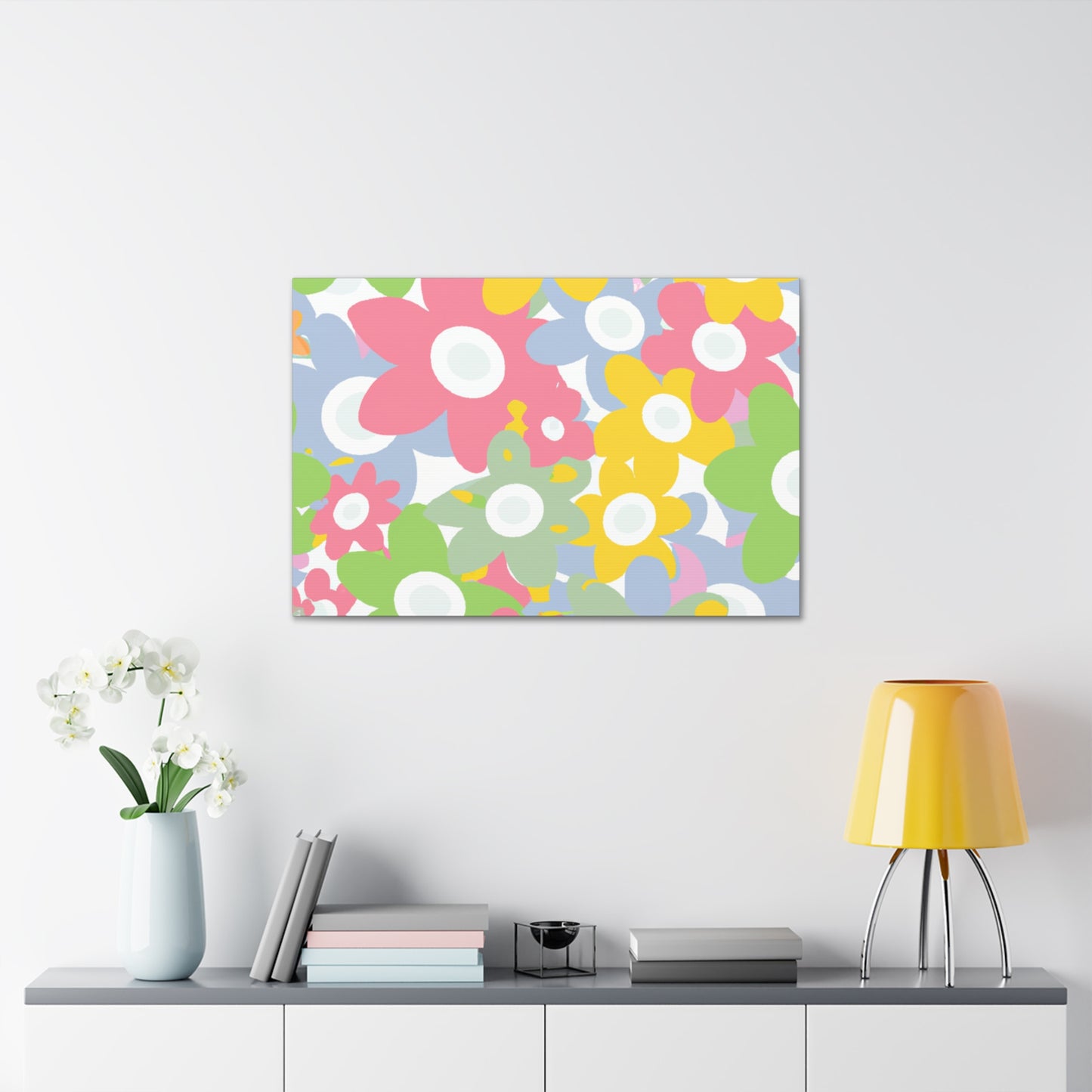 Blushful - Floral - Canvas