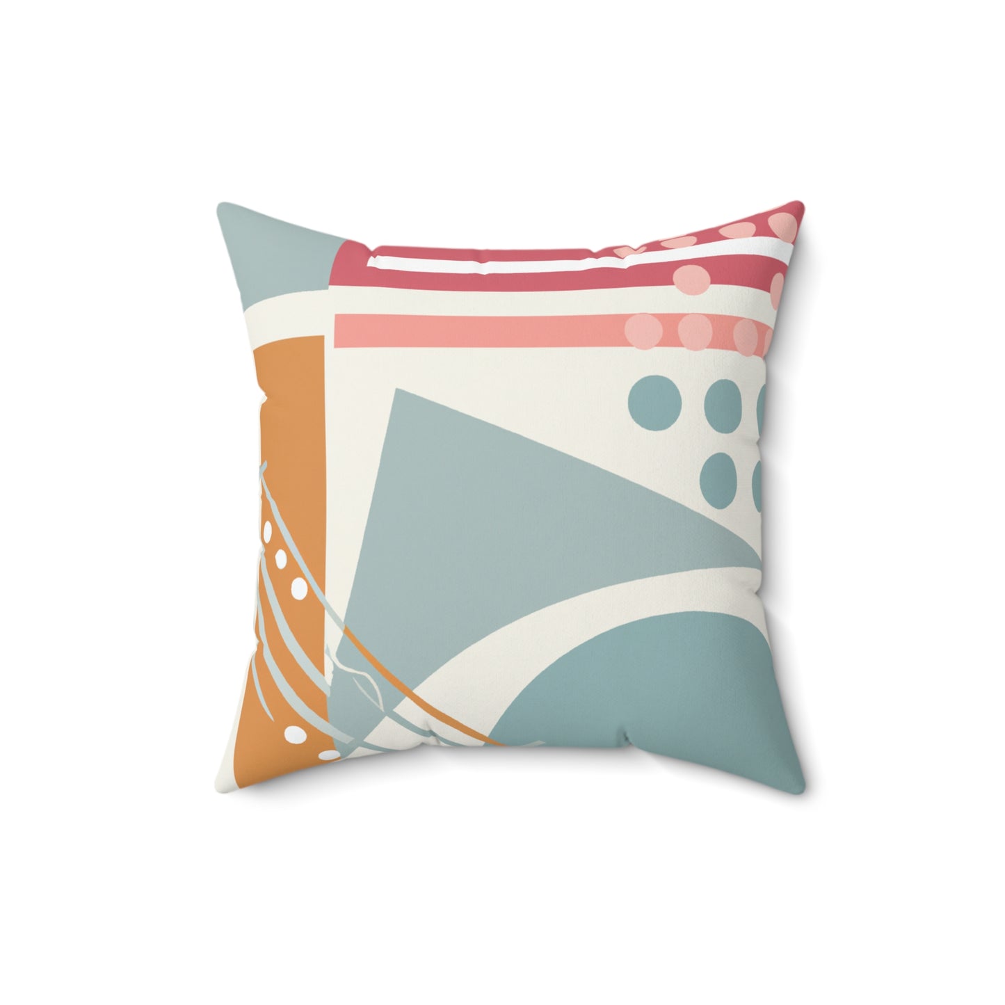 Spun Polyester Square Pillow