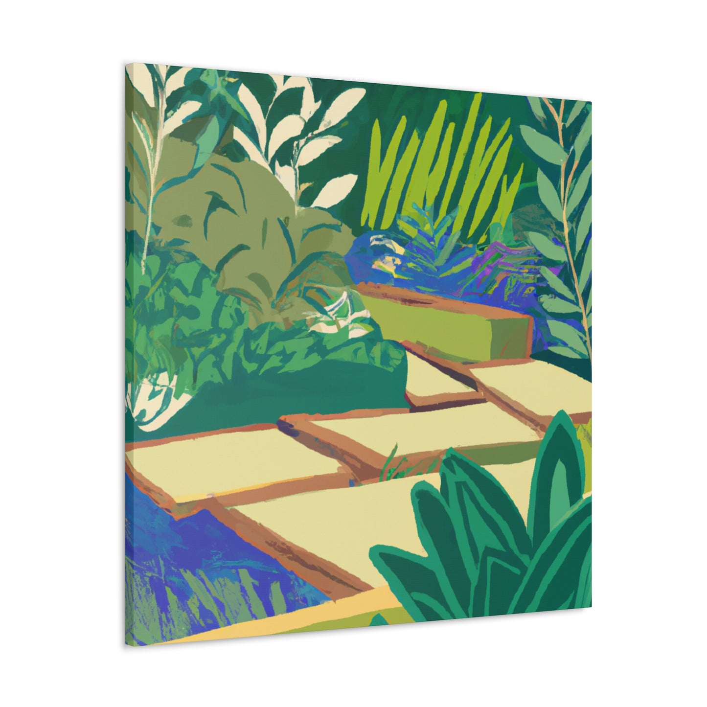Verdant Vista - Landscape - Garden - Canvas