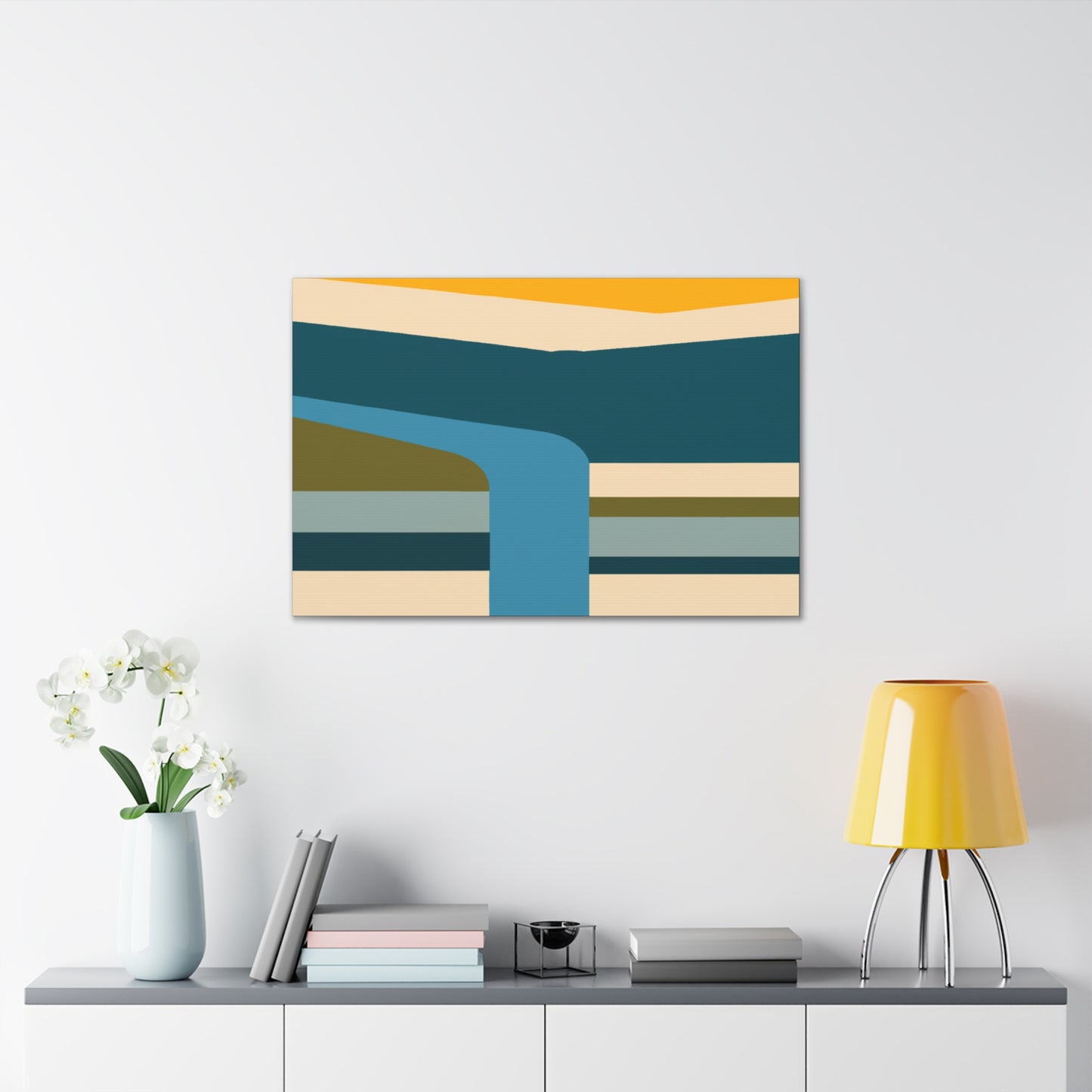 Fawnstripes - Midcentury Canvas