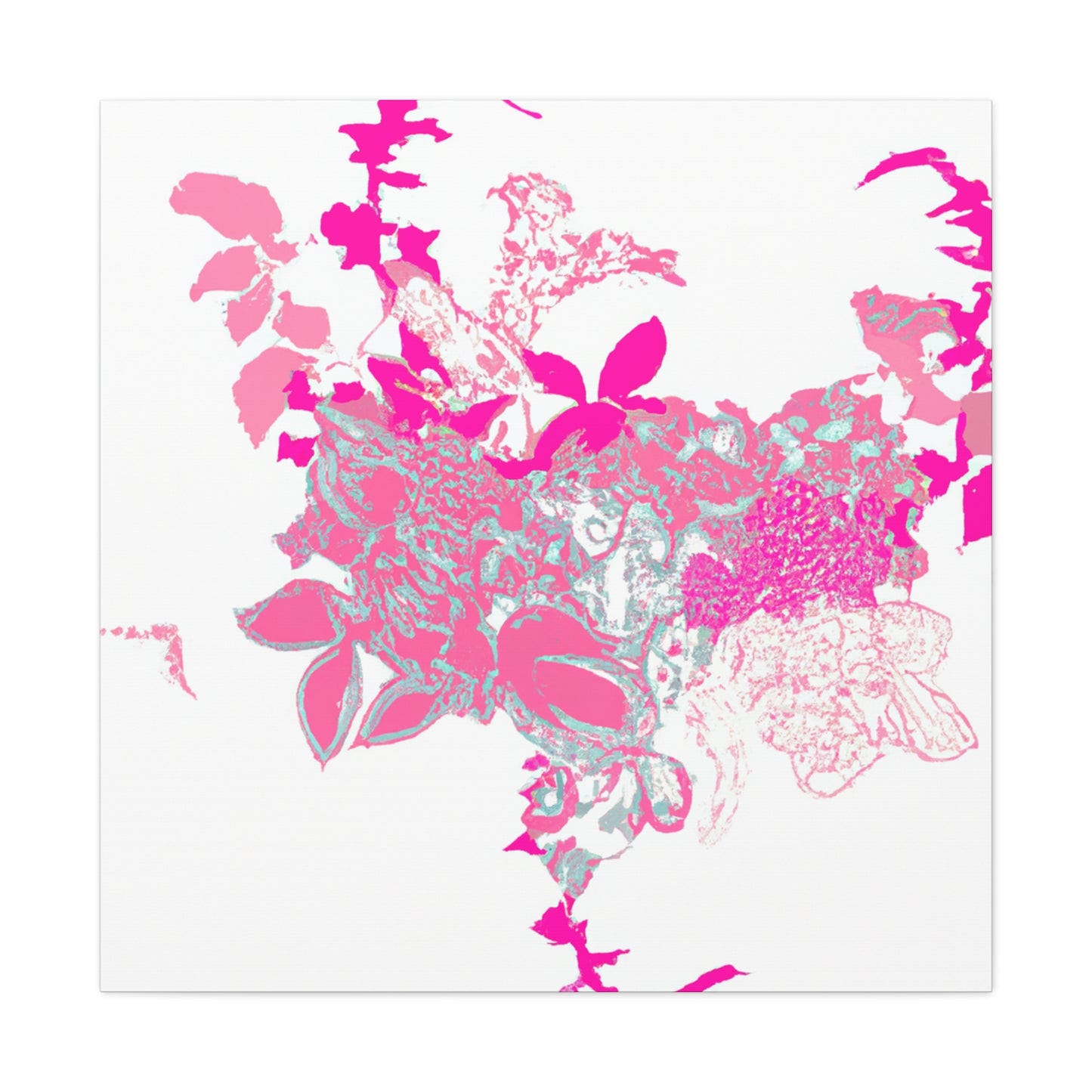 Blitheful- Floral - Canvas