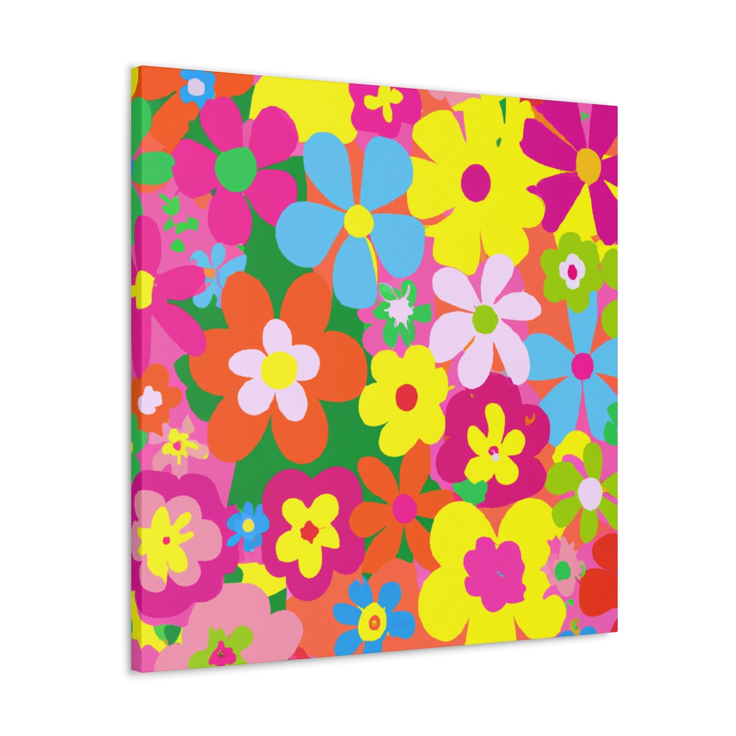 "Creating a Bouquet of Blooms: A Floral Adventure" -Floral Canvas