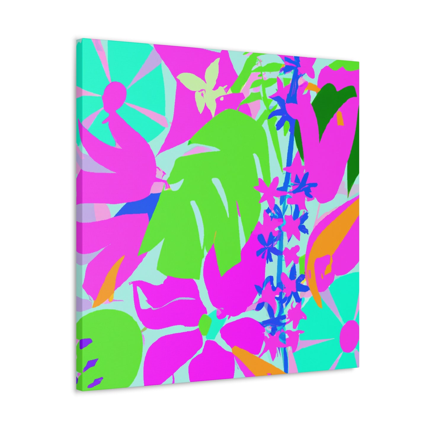 Flower Fling: Floral Canvas