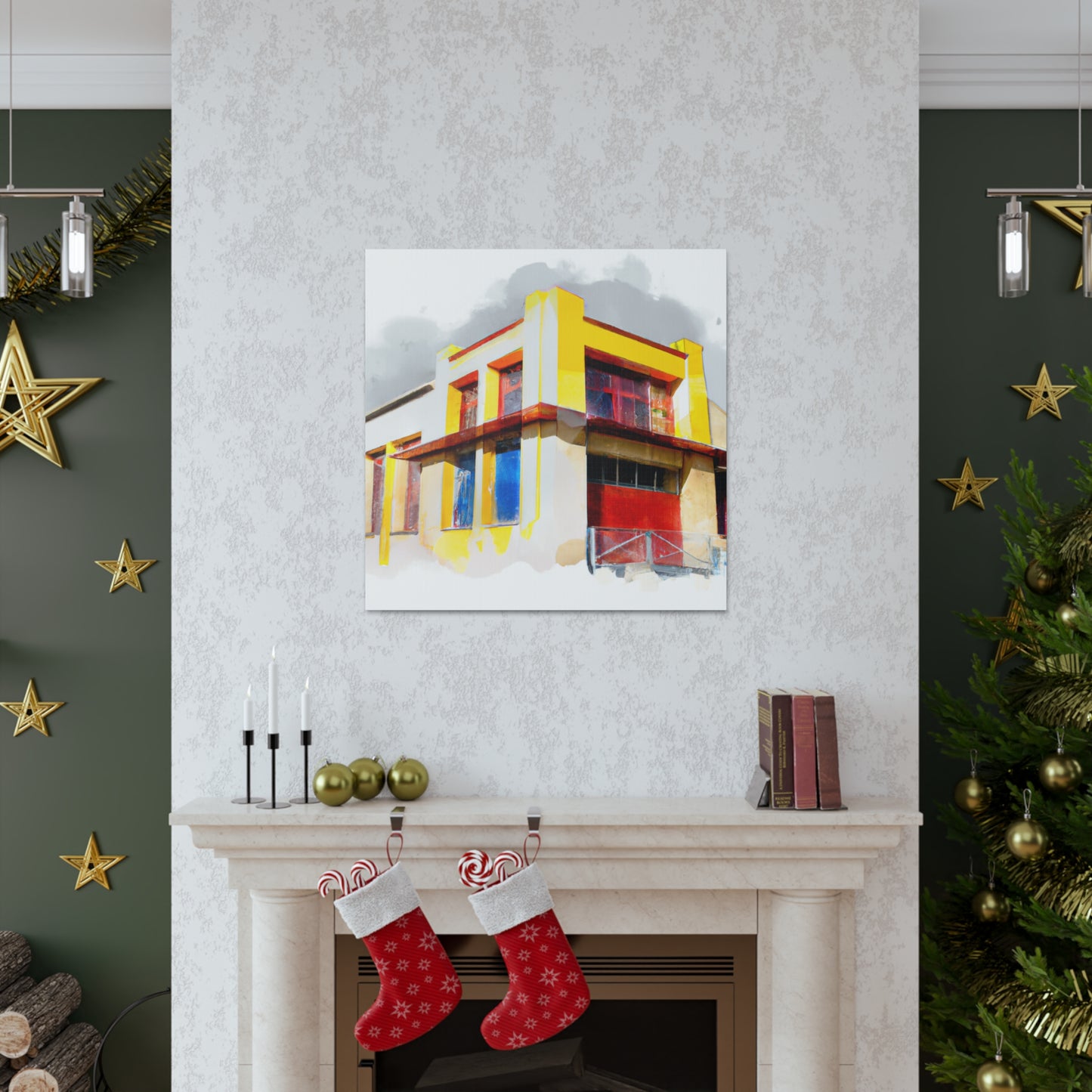 Salvadore -Architectural Canvas