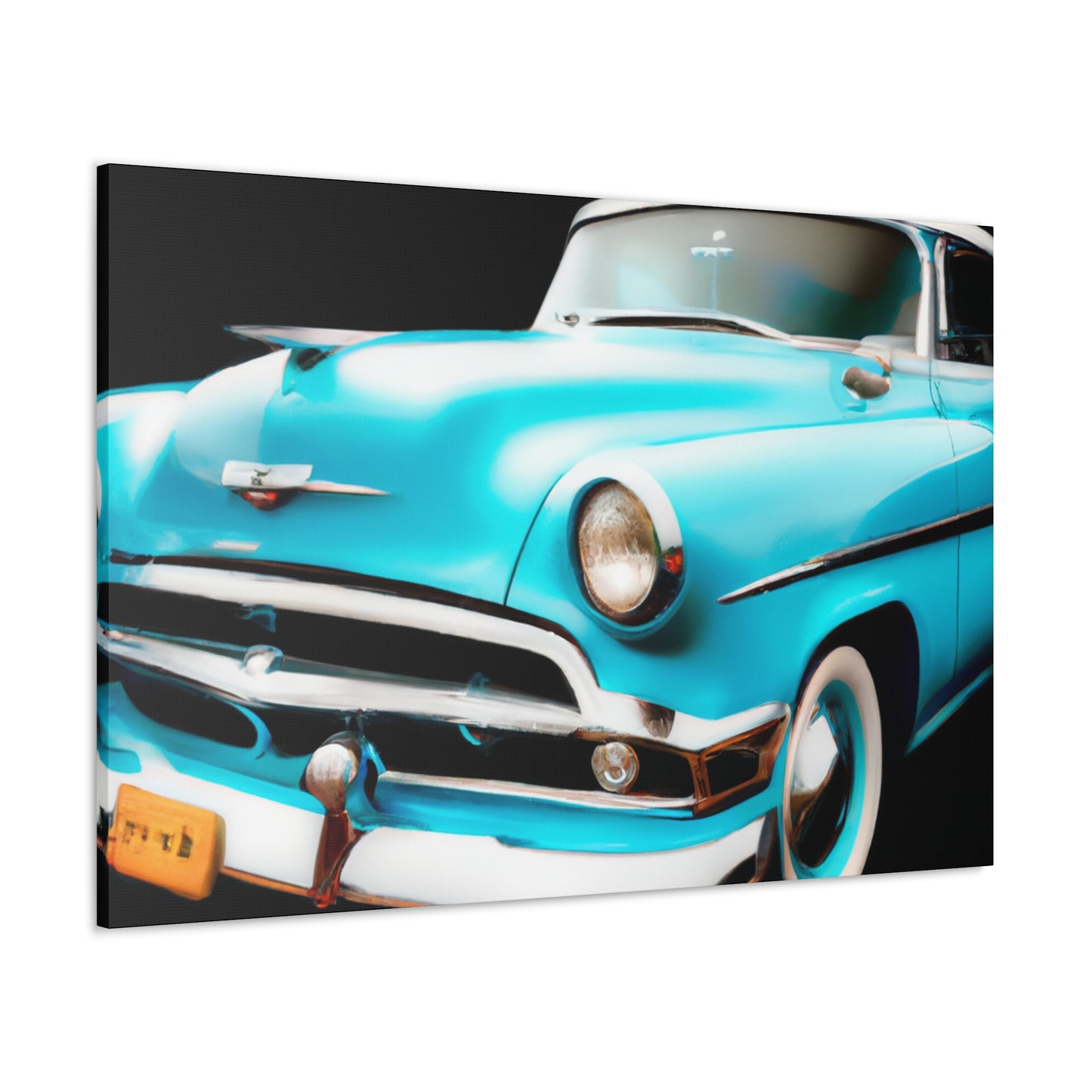 "Marine Marvel" - Automobile Canvas
