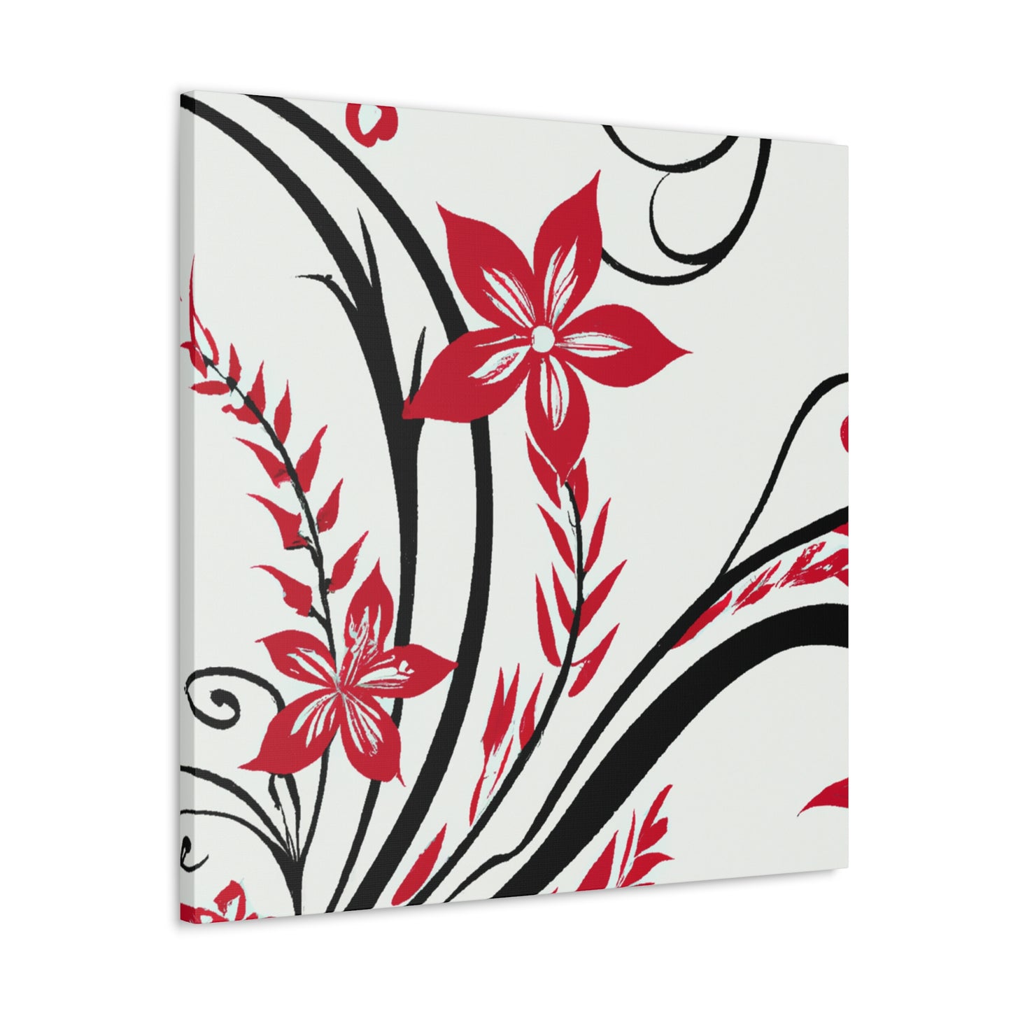 Blissful buds - Floral - Canvas