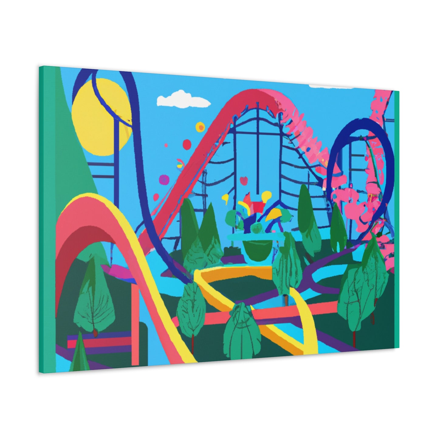 Gardengate - Landscape - Amusement - Canvas