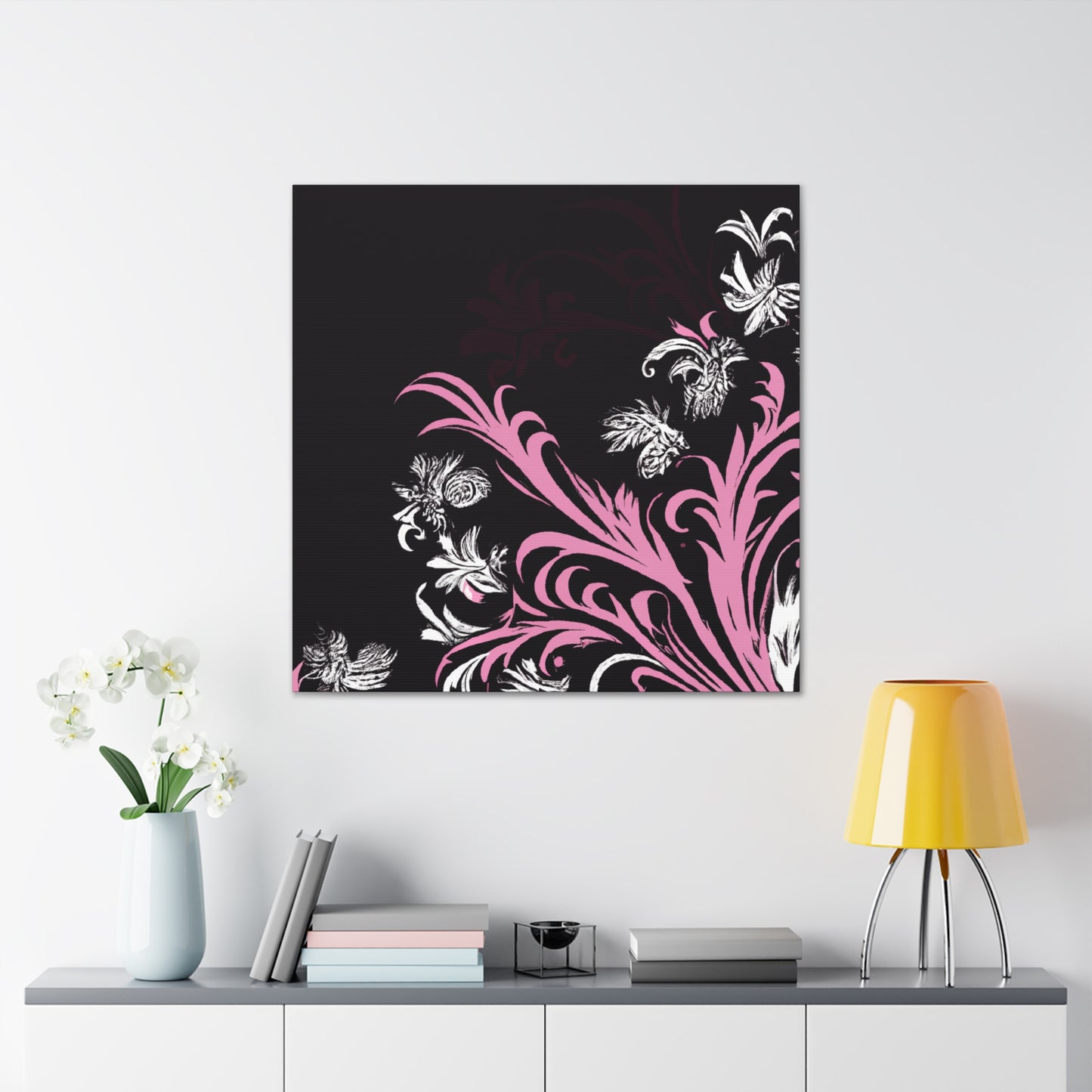 Honeydew-Floral - Canvas