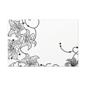 Lilyanna - Floral - Canvas