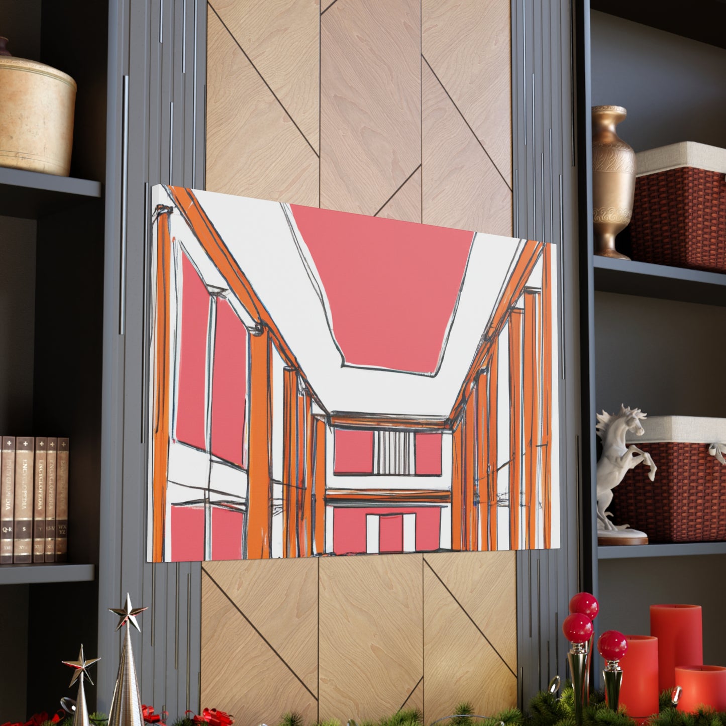 Claudine de Montport - Canvas - Architectural
