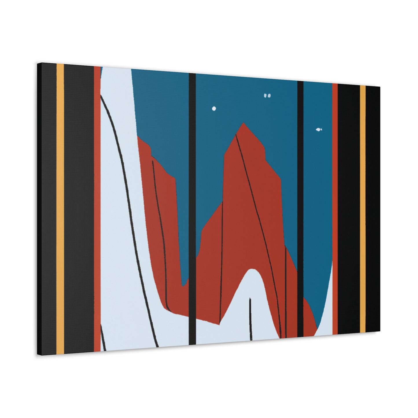 Metropolitan Melange - Midcentury - Canvas