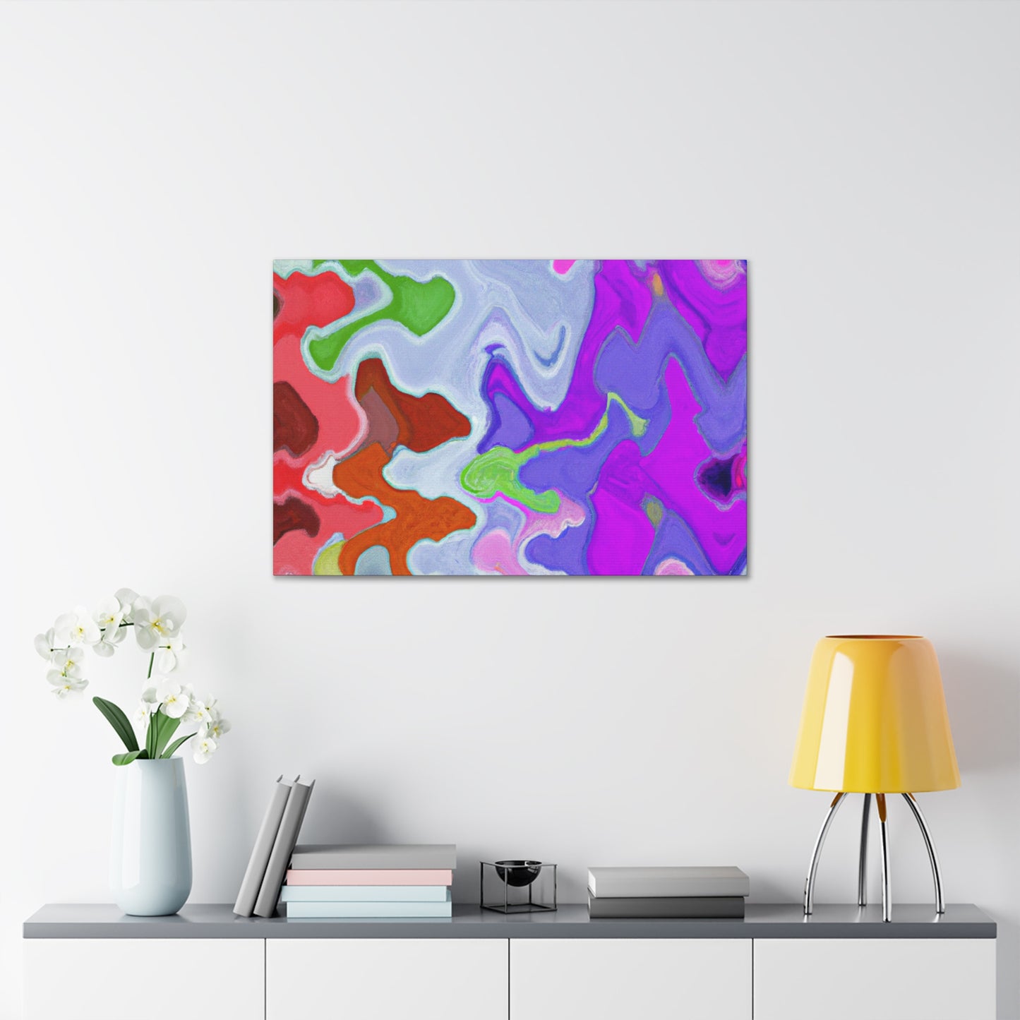 Aquaflow - Abstract - Canvas