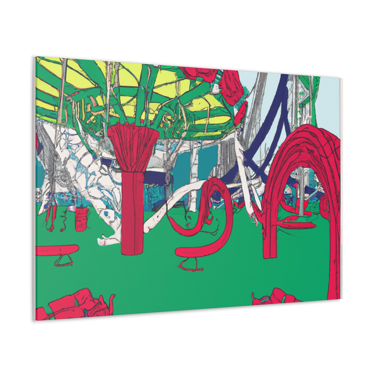 Laughterland - Amusement - Canvas