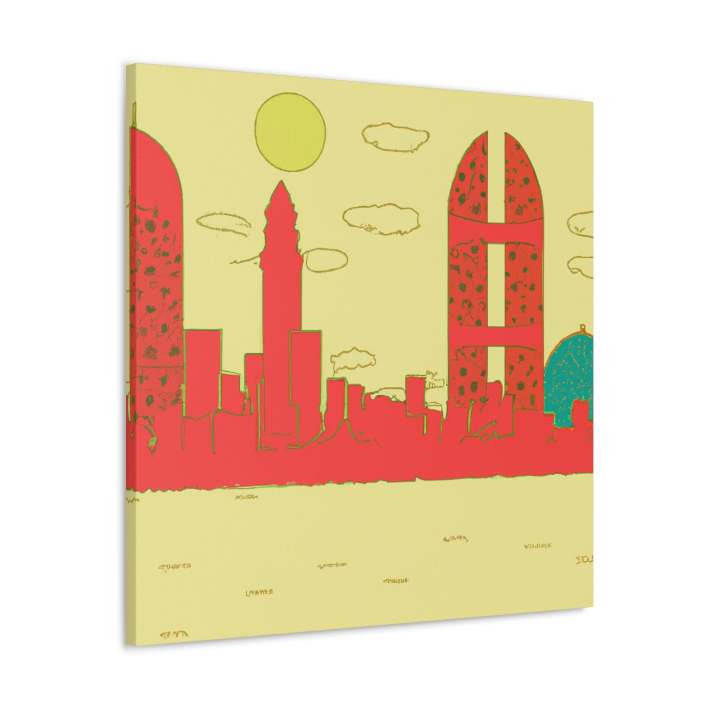 Turbillon - Middle East - Canvas