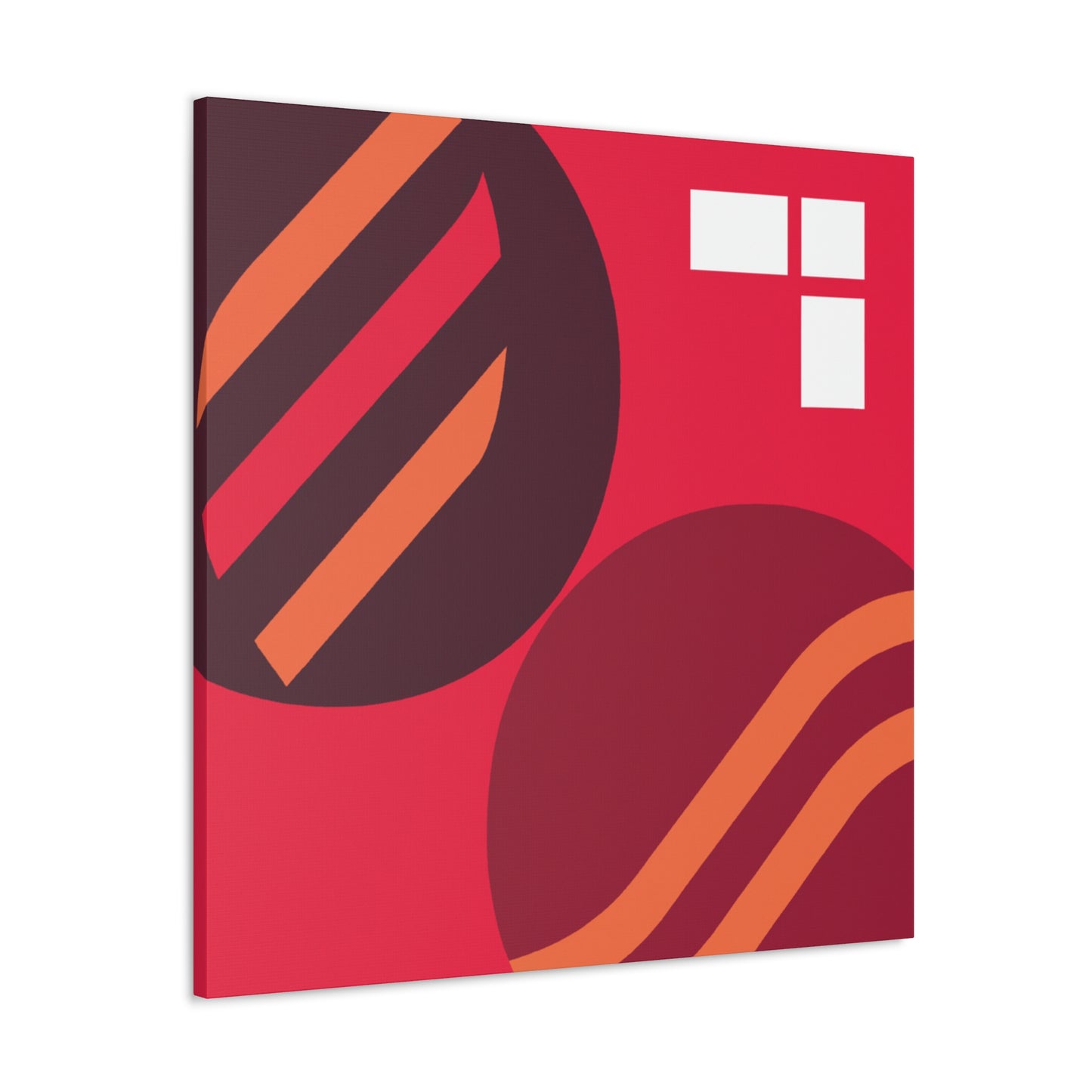 Jazzy Expressway- Midcentury - Canvas