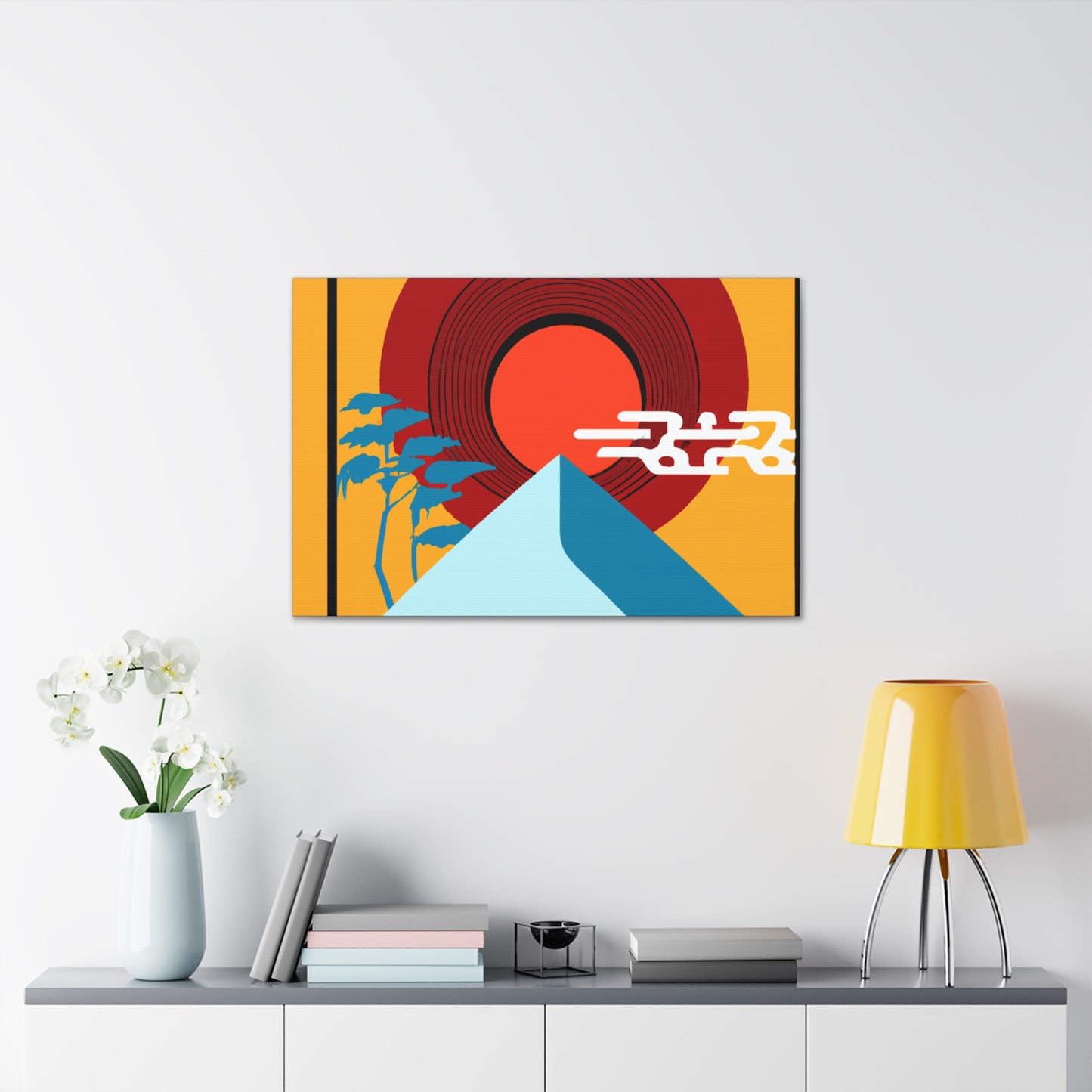Urban Oasis - Midcentury - Canvas