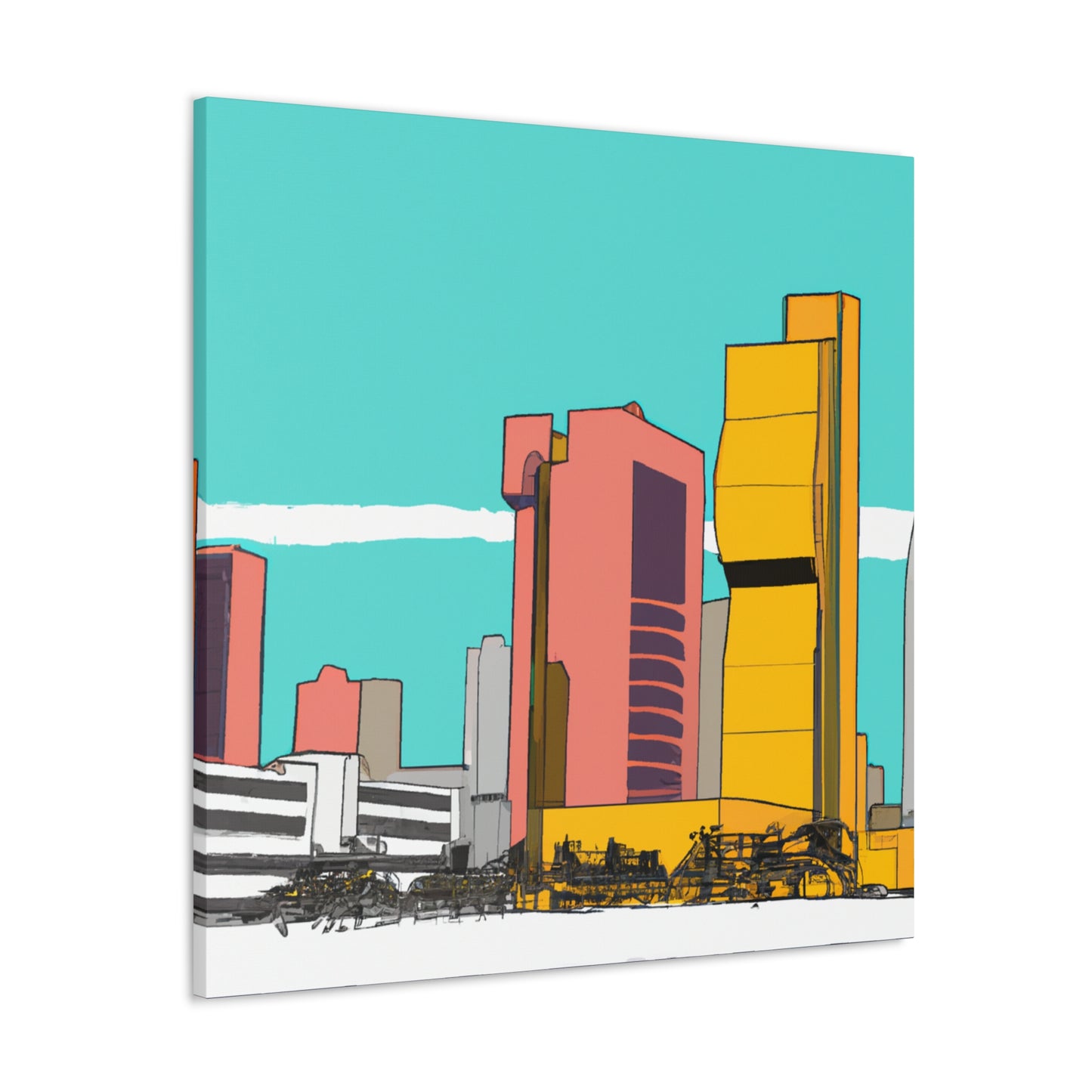 Sandsurfer - Middle East - Canvas