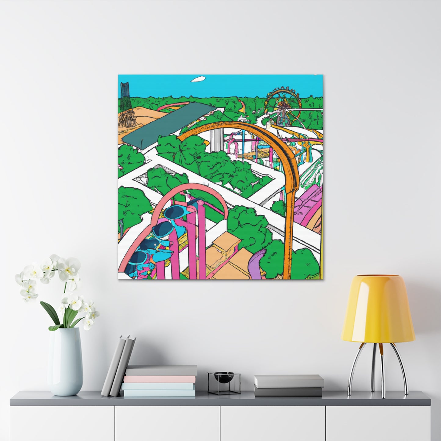Fantasy Forests - Amusement - Canvas