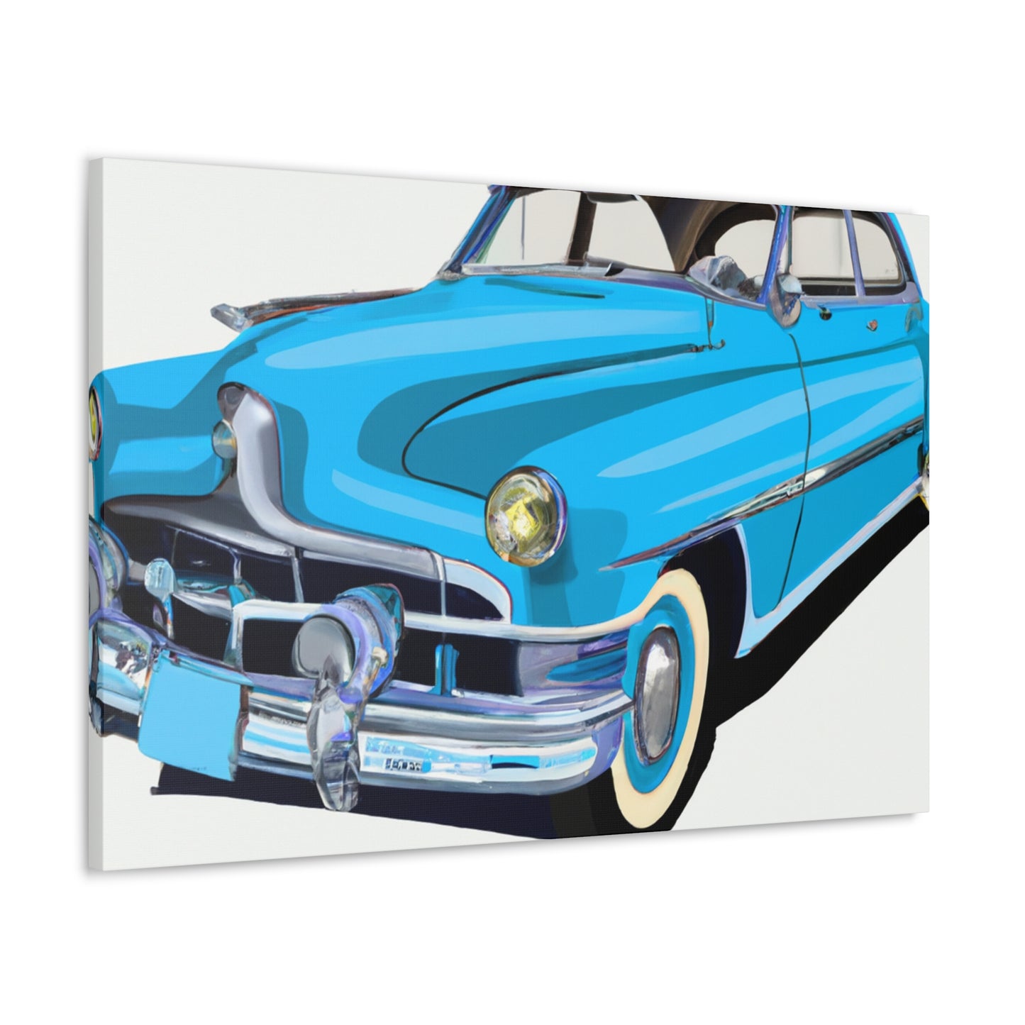 Vintage Valiant - Automobile. - Canvas