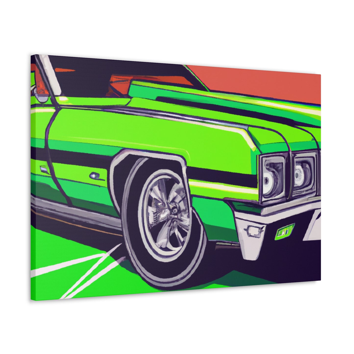 The Spitfire - Automobile - Canvas