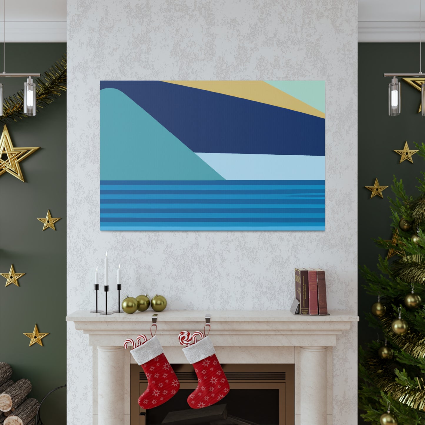 Sleek Design - Midcentury Canvas