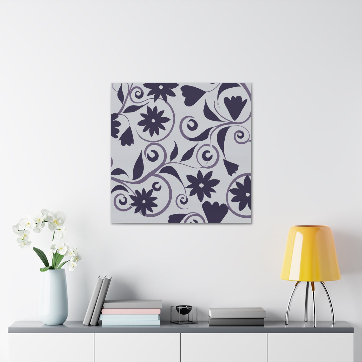 Roselle - Floral - Canvas