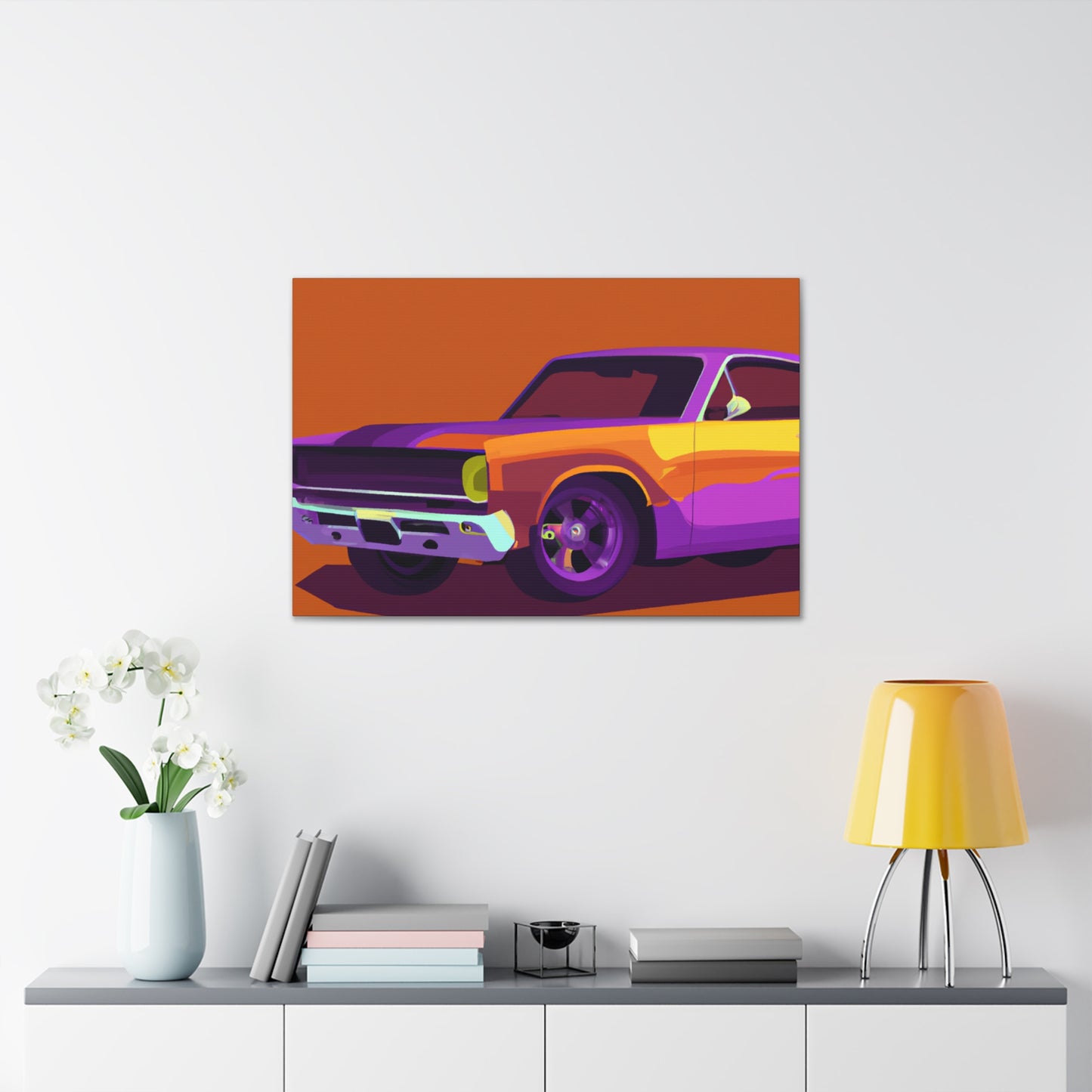 Rocket Star - Automobile - Canvas