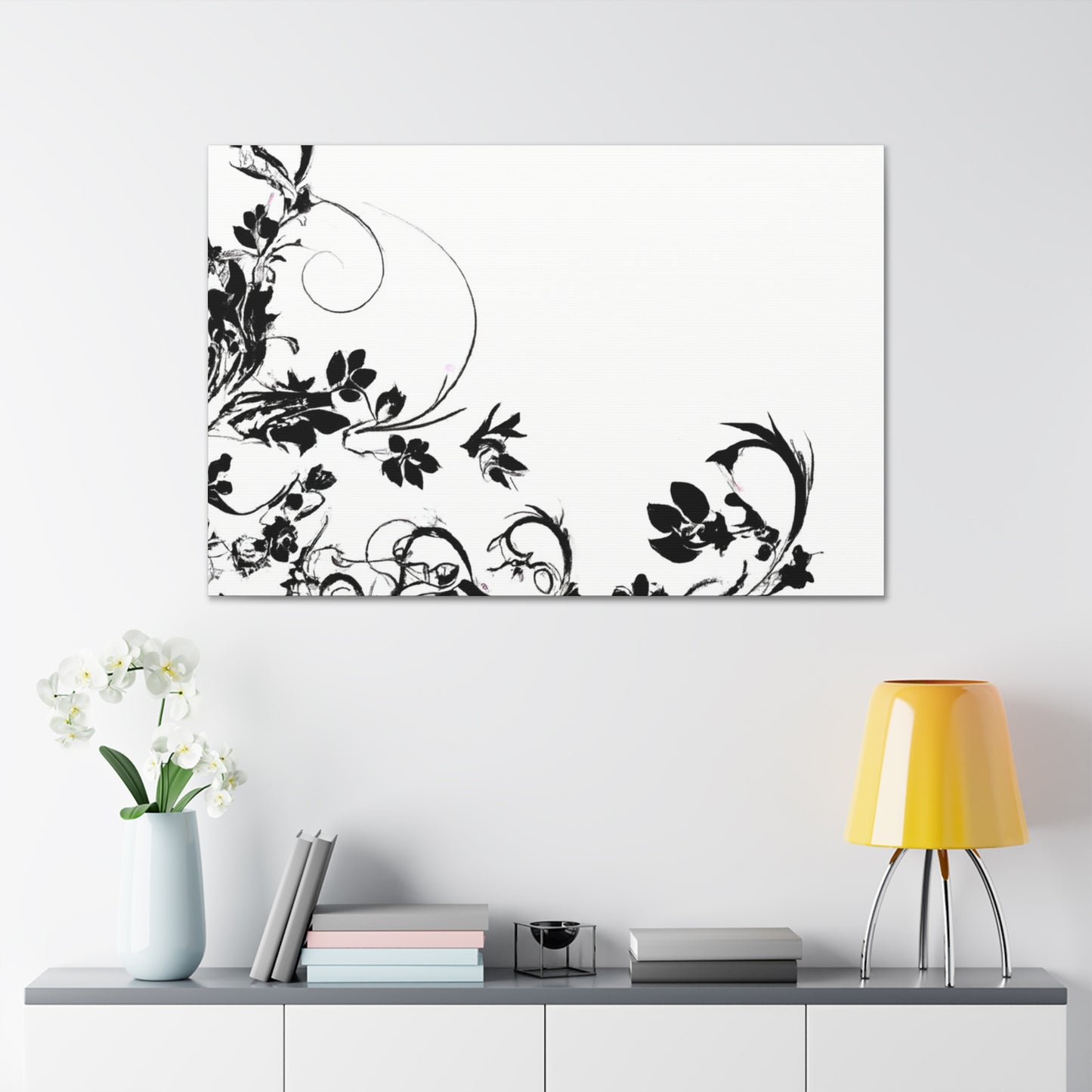 Blossomwaves - Floral - Canvas