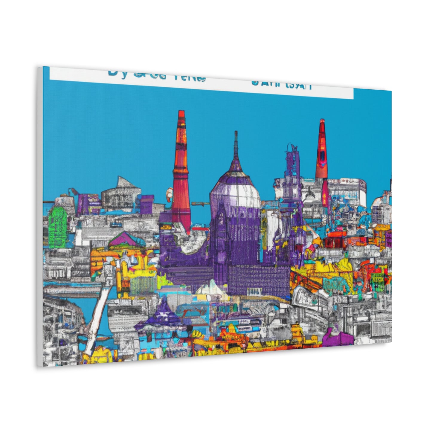 Vibrant Varanasi - Destination India - Canvas