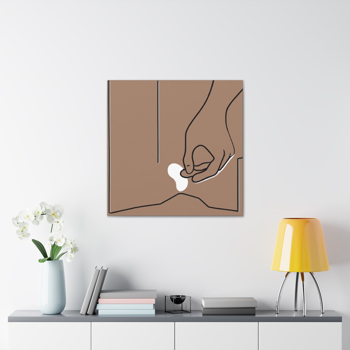 Naked Soul - Minimalism - Canvas