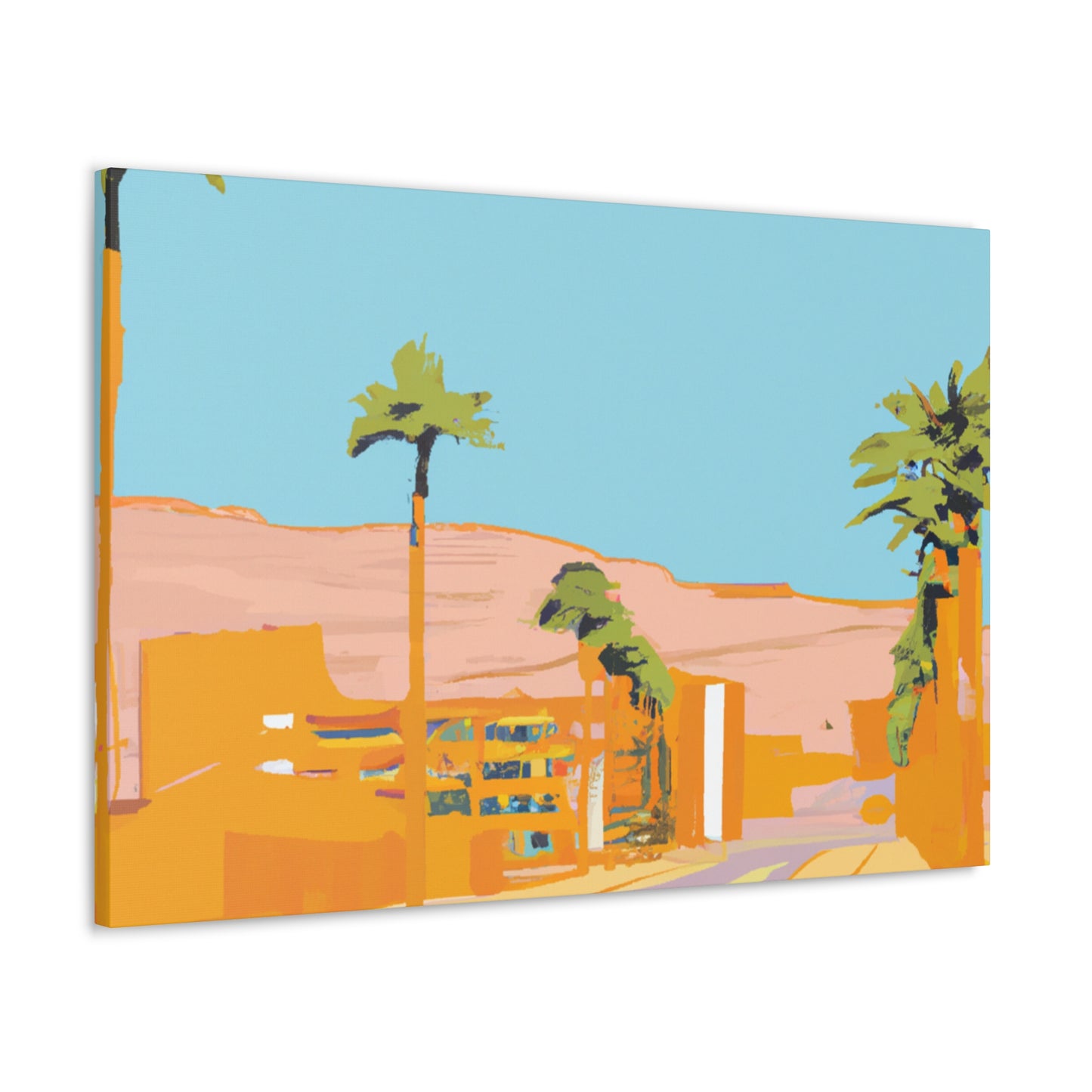 Desert Mirage - Architectural - Canvas