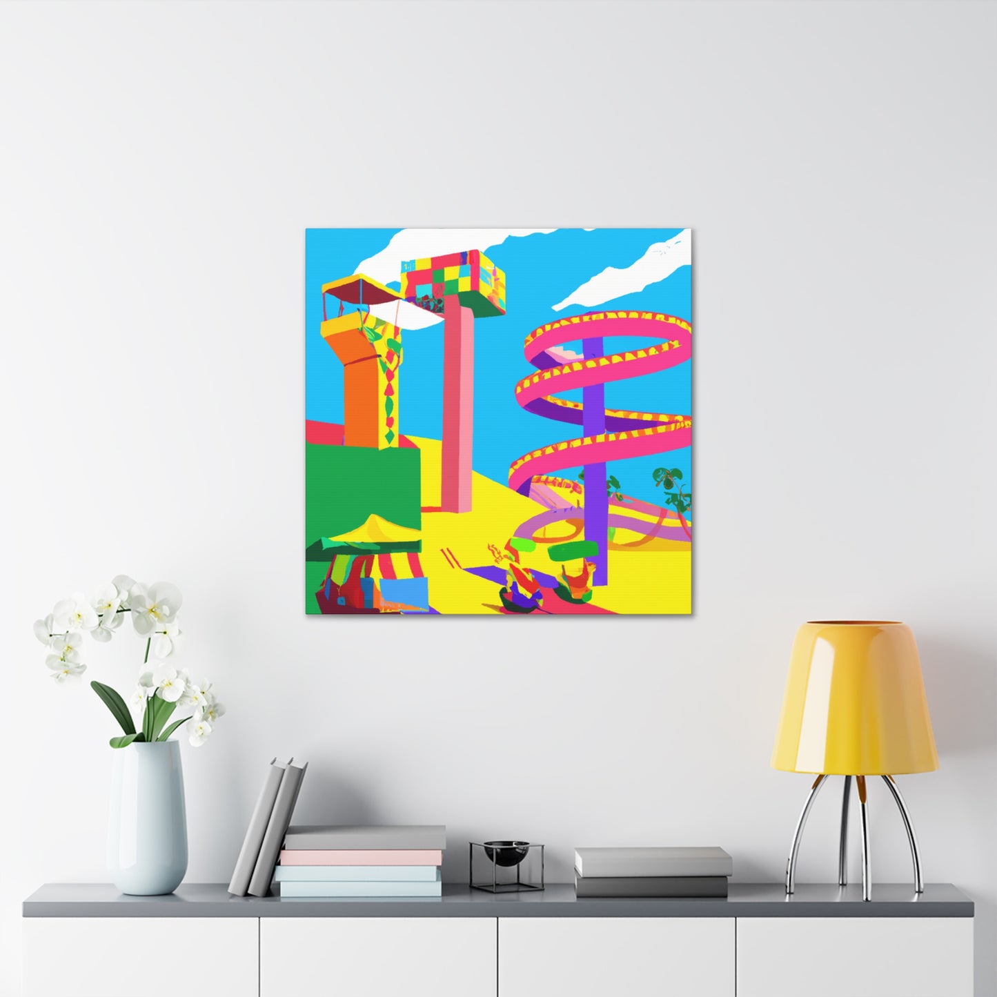 Wonderlandia - Amusement - Canvas