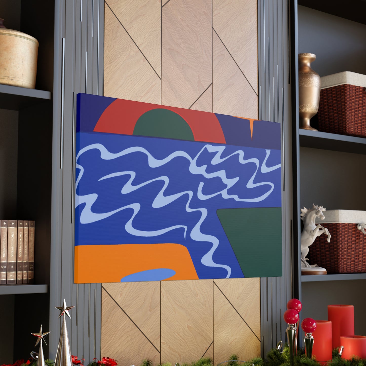 Icey Riveer -Midcentury Canvas